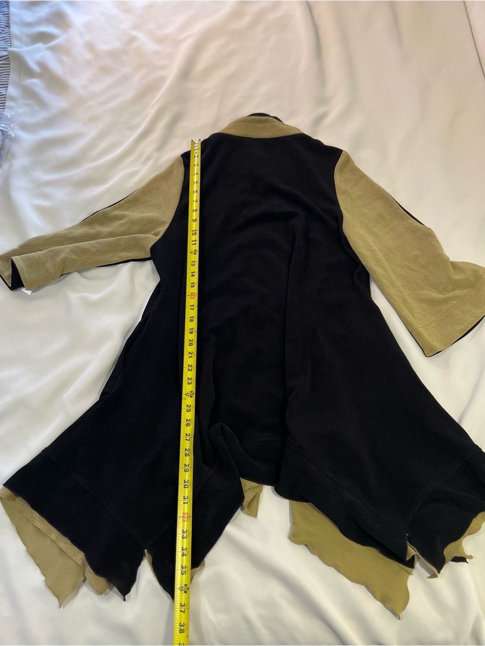 BLACK AND GREEN flared jacket - Picture 2 of 4